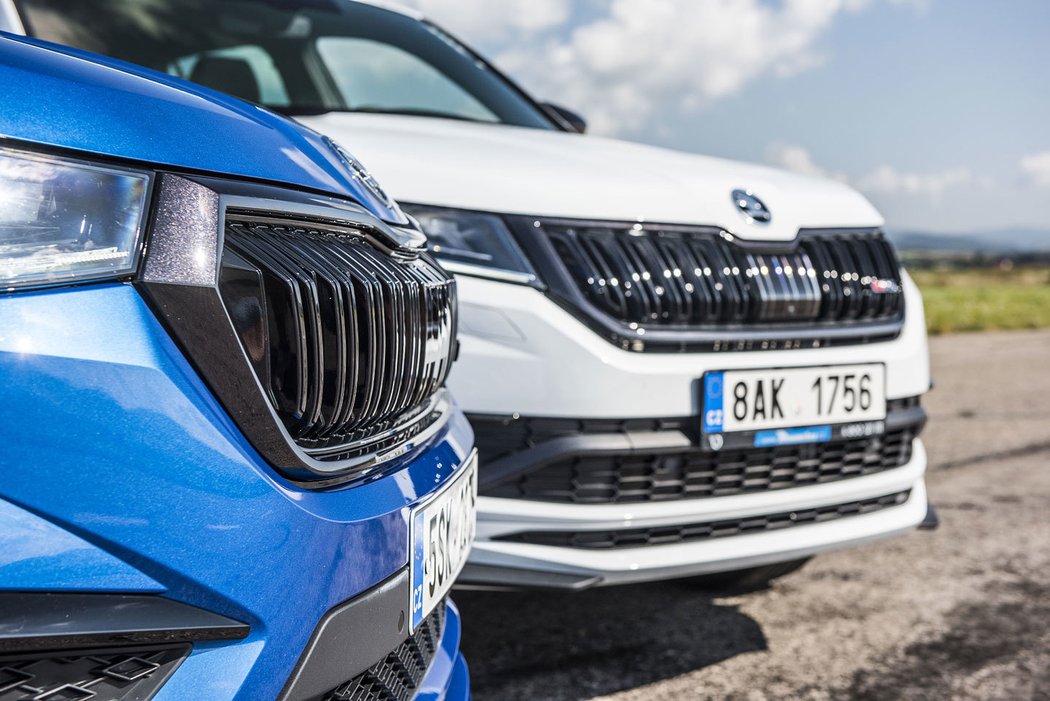 Škoda Kodiaq RS 2.0 TSI vs. 2.0 BiTDI