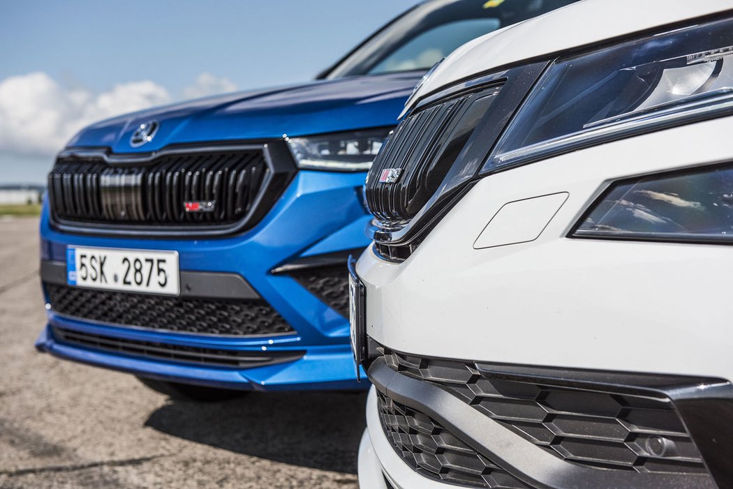 Škoda Kodiaq RS 2.0 TSI vs. 2.0 BiTDI