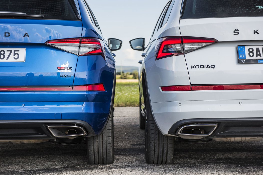 Škoda Kodiaq RS 2.0 TSI vs. 2.0 BiTDI