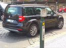Škoda testuje SUV Kodiaq v ulicích Prahy. Stále jako mulu připomínající Yeti (+video)