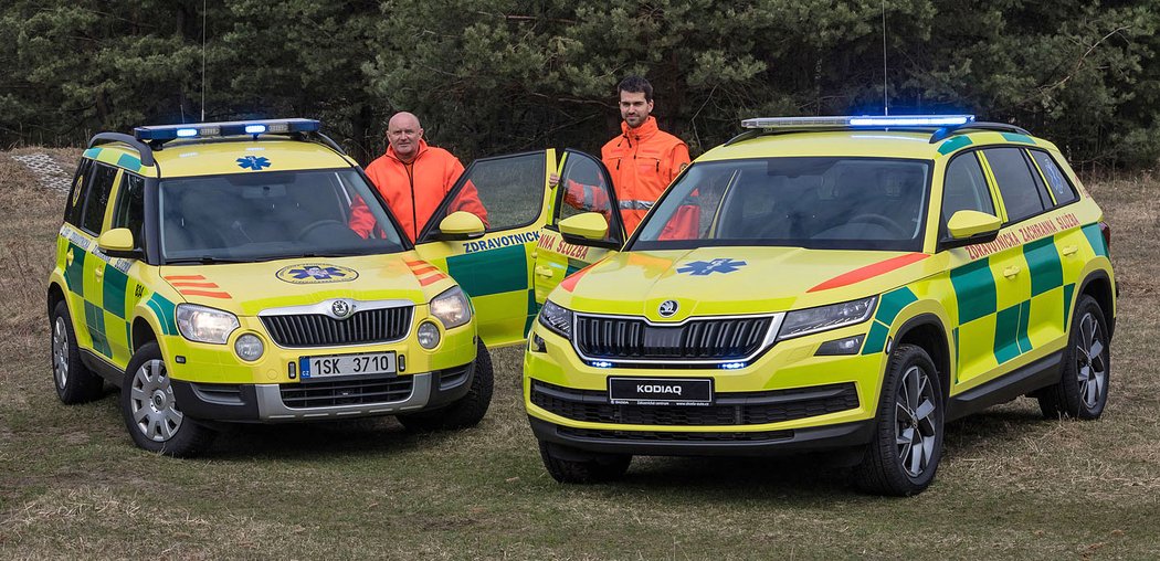 Škoda Kodiaq a Škoda Yeti