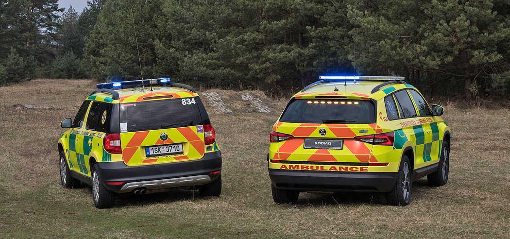 Škoda Kodiaq a Škoda Yeti