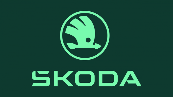 Škodovka má nové logo! Okřídlený šíp je plošší, změnil se i nápis Škoda