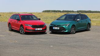 Škoda Octavia Combi 2.0 TDI DSG vs. Toyota Corolla TS 2.0 Hybrid e-CVT – Naftové a hybridní slunce Škoda Octavia Combi 2.0 TDI DSG vs. Toyota Corolla TS 2.0 Hybrid e-CVT – Naftové a hybridní slunce