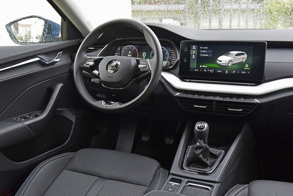 Škoda Octavia Combi 2.0 TDI Style: Jede snad na vzduch?