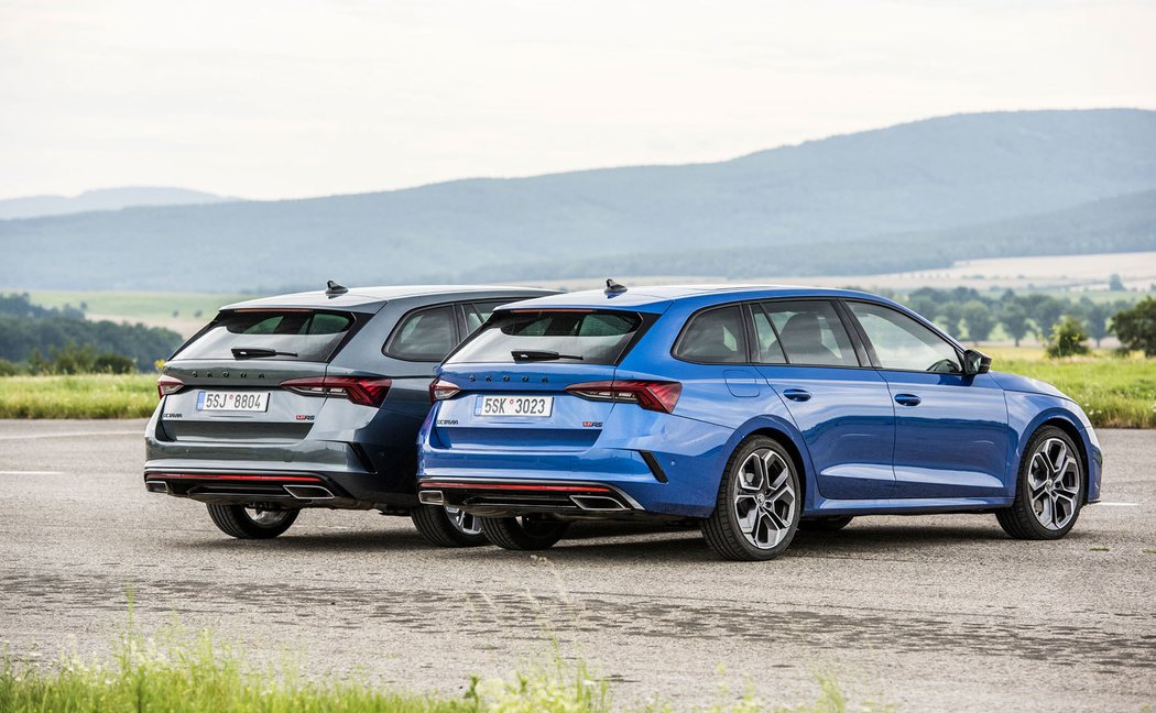 Škoda Octavia Combi RS – 2.0 TSI vs. 2.0 TDI DSG 4x4