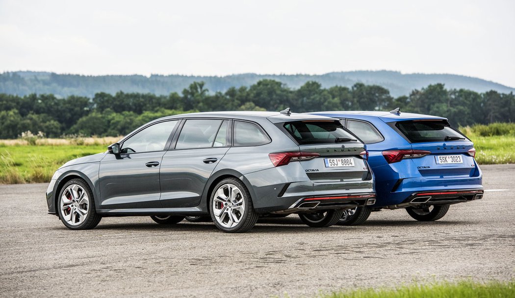 Škoda Octavia Combi RS – 2.0 TSI vs. 2.0 TDI DSG 4x4