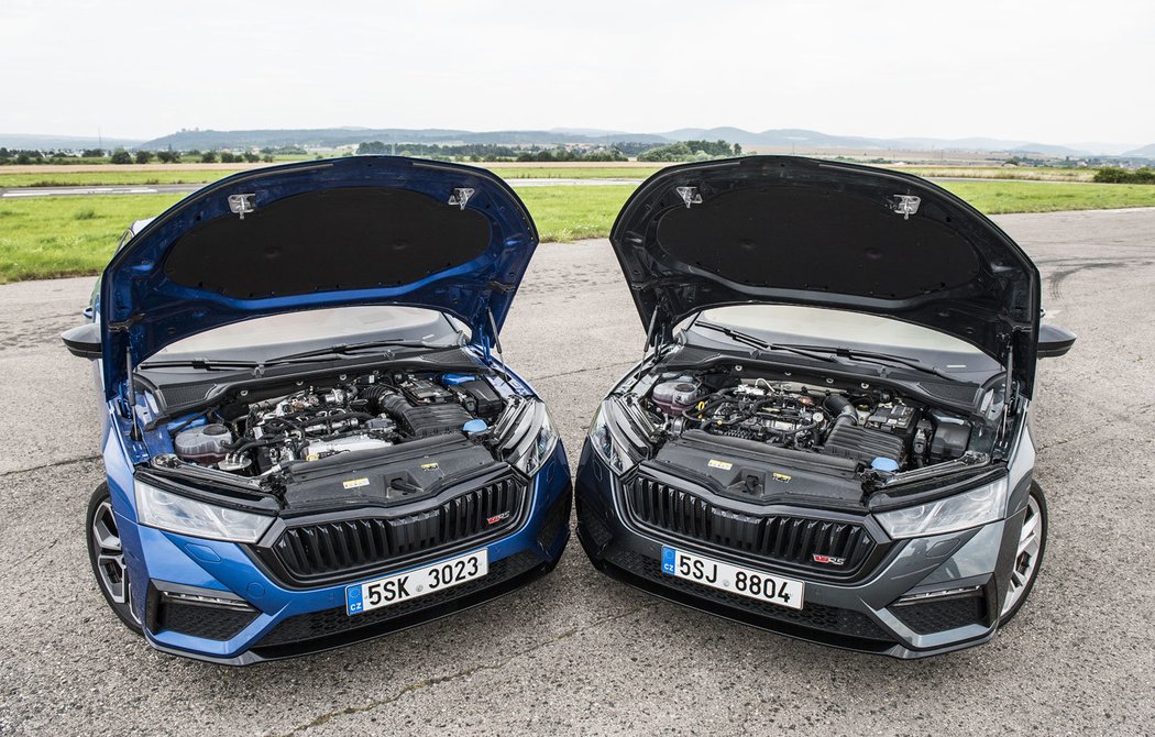 Škoda Octavia Combi RS – 2.0 TSI vs. 2.0 TDI DSG 4x4