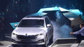 Škoda Octavia čtvrté generace během oficiálního představení