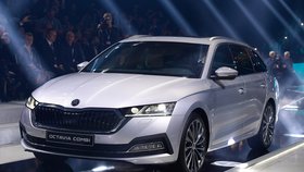 Škoda Octavia čtvrté generace během oficiálního představení