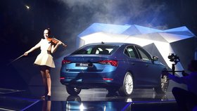 Škoda Octavia čtvrté generace během oficiálního představení