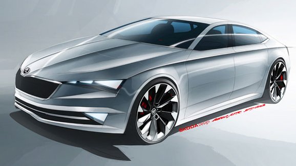 Škoda VisionC: Studie Octavie Coupé se ukáže v Ženevě