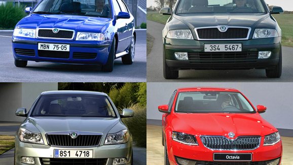 Design po generacích: Škoda Octavia