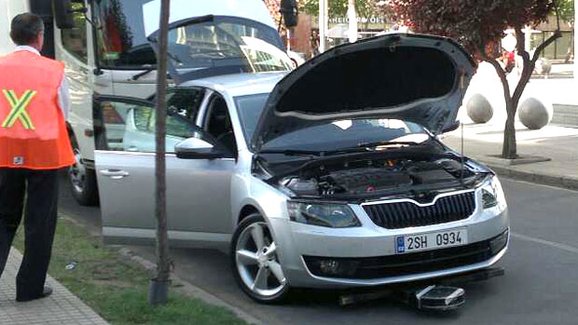 Nová Škoda Octavia III 2013 liftback i kombi vyfocena v Chile