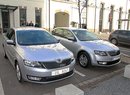 Škoda Octavia a Rapid na první společné fotce