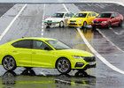 Jak se měnila Octavia RS? Škoda srovnává všechny generace v zajímavém videu