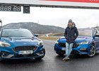 Rychlé kolo v Mostě: Ford Focus ST Plus 2.3 EcoBoost (206 kW) vs. Škoda Octavia RS 2.0 TSI (180 kW)