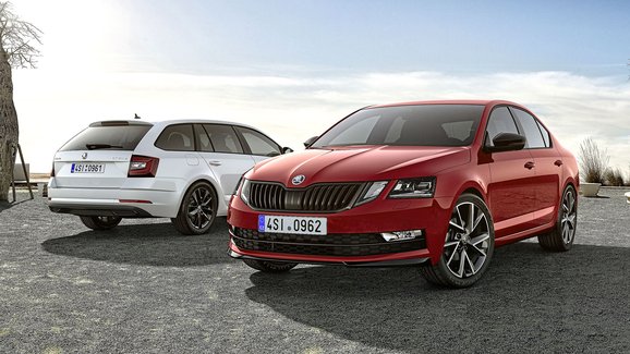 Škoda Octavia zdůrazňuje sportovní vizáž. Nově nabízí paket Dynamic Plus