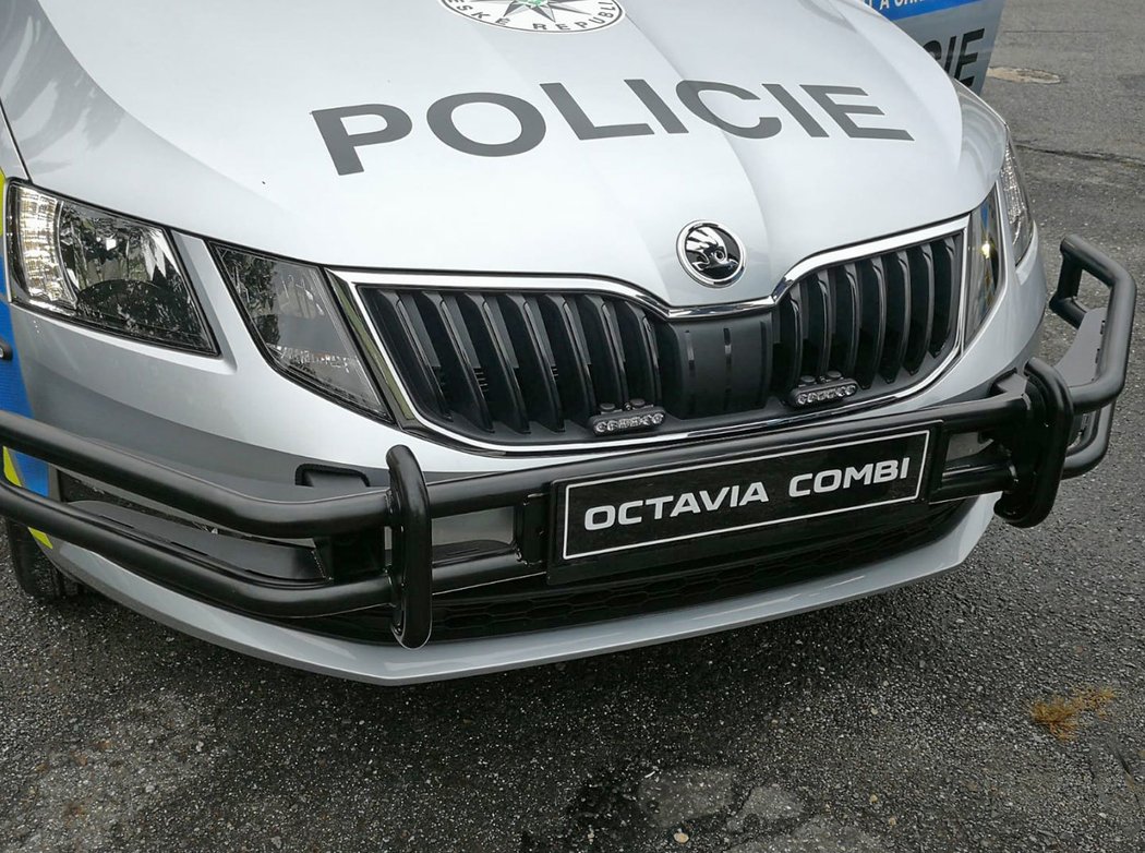 Policejní Škoda Octavia Combi