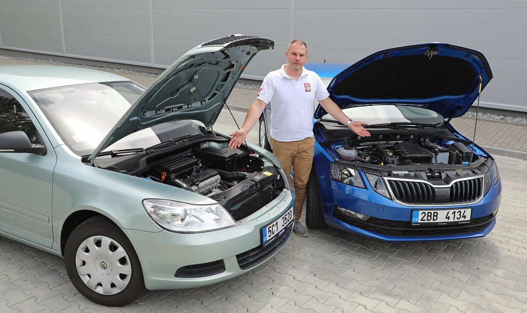 Škoda Octavia II 1.4 MPI vs. Octavia III 1.0 TSI