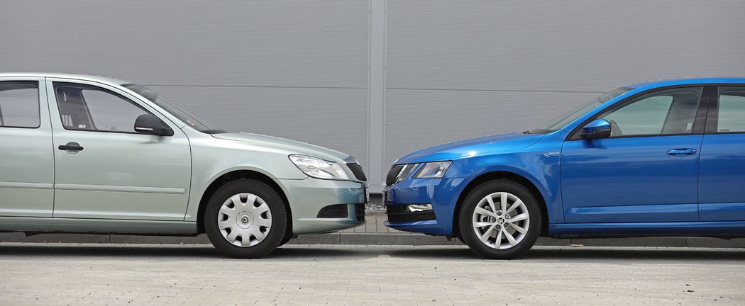 Škoda Octavia II 1.4 MPI vs. Octavia III 1.0 TSI