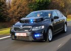 Unikátní Škoda Octavia belgické policie: Knight Rider v akci na vlastní kůži