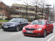 Škoda Octavia III vs. Volkswagen Golf VII