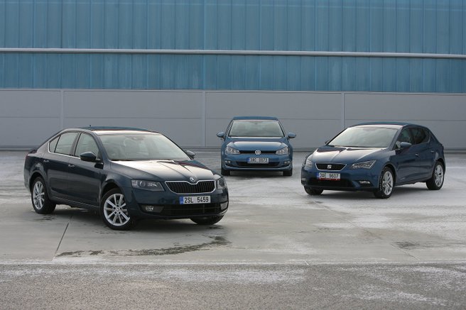 Škoda Octavia vs. Volkswagen Golf vs. Seat Leon