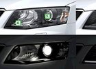 Škoda Octavia III ukazuje podobu a typy světel