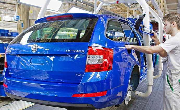 Škoda zahajuje výrobu nové generace vozu Octavia Combi