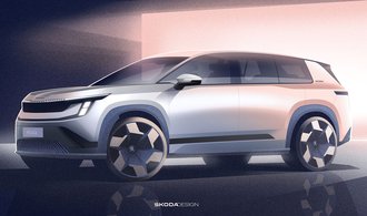 Škoda odhalila první skici elektrického SUV Peaq. Půjde o její dosud největší elektromobil
