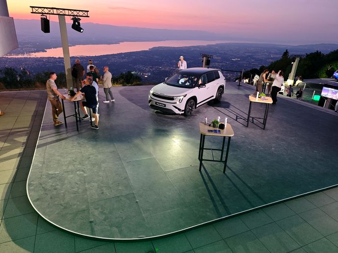 Premiéra nového modelu Škoda Peaq. Premiéra nového modelu Škoda Peaq.