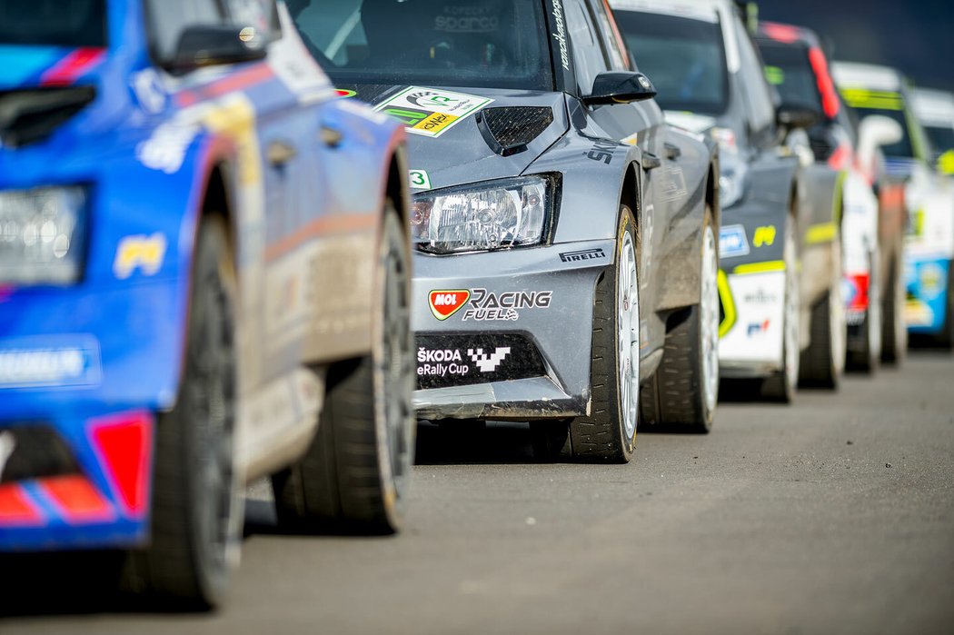 Před startem Valašské rallye 2022