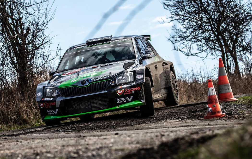 Před startem Valašské rallye 2022