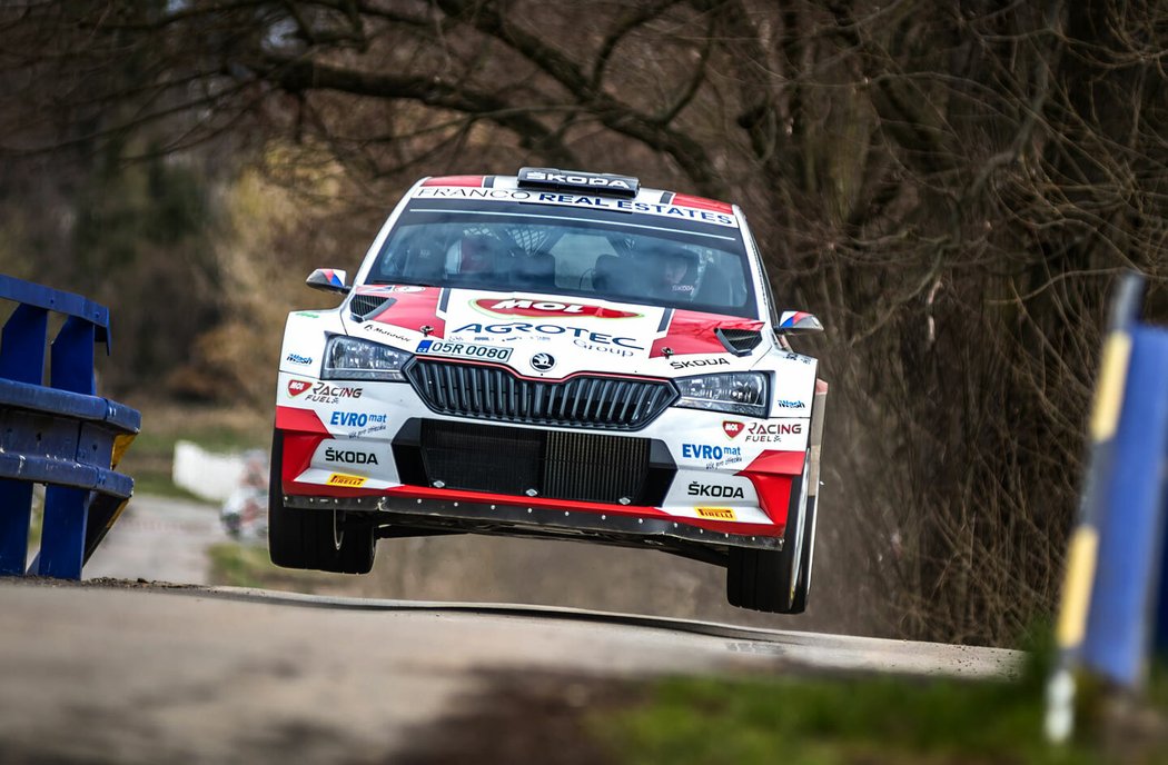 Před startem Valašské rallye 2022