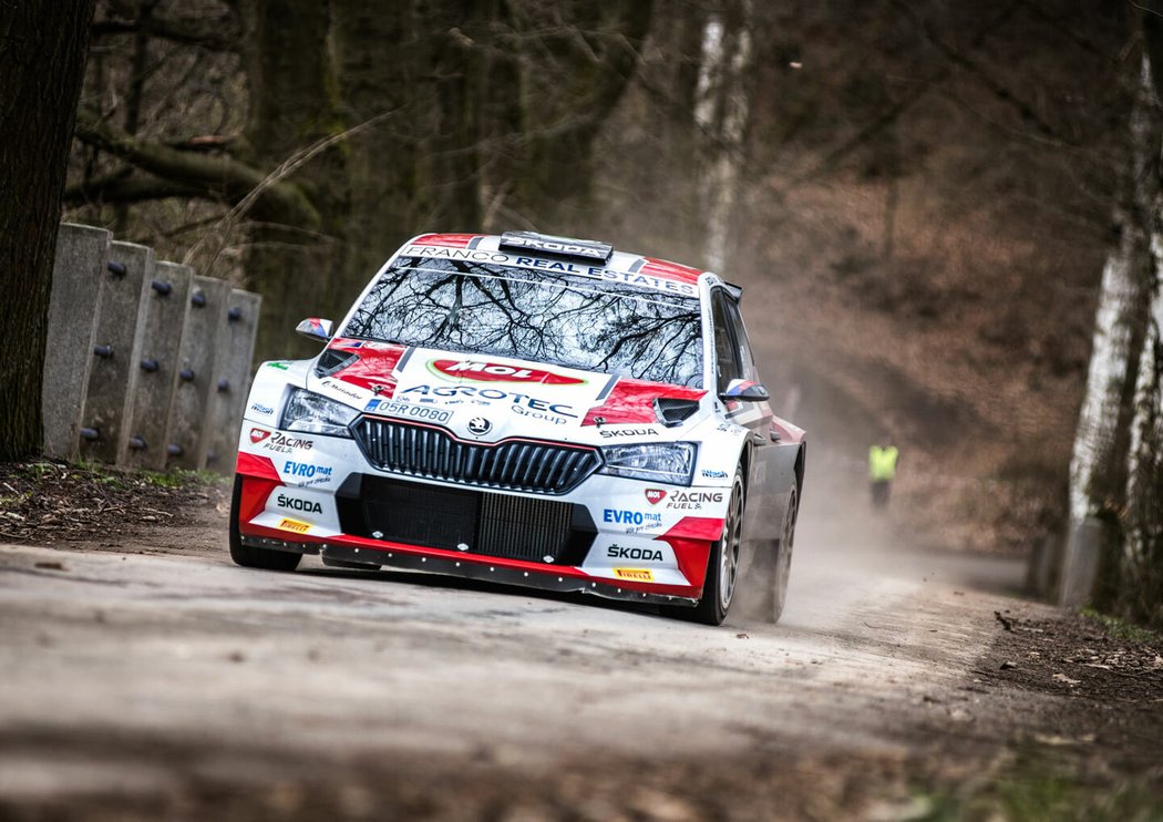 Před startem Valašské rallye 2022