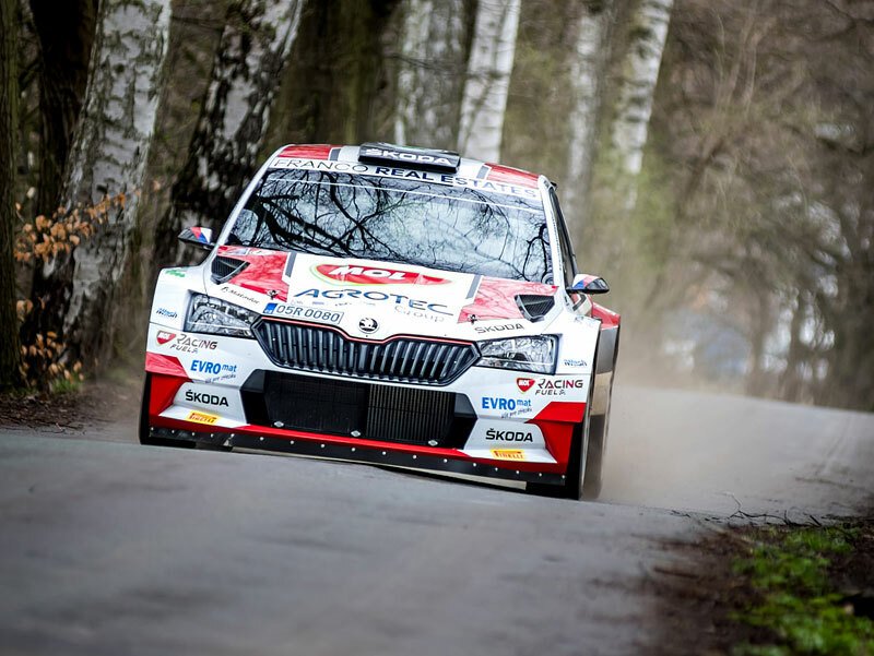 Před startem Valašské rallye 2022