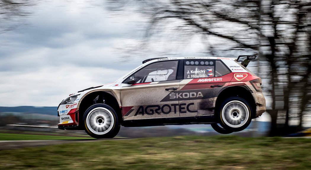 Před startem Valašské rallye 2022