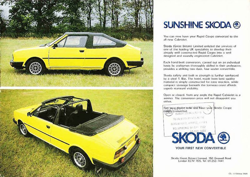 Škoda Rapid Cabrio