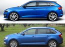 Škoda Scala vs Škoda Rapid