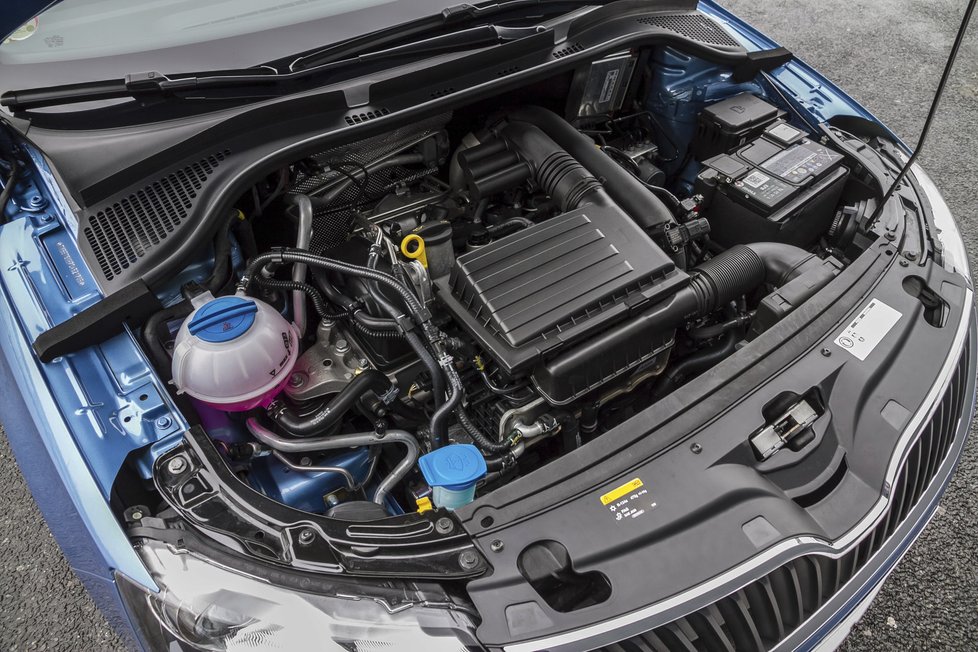 Motor 1.4 TSI je vrcholem nabídky. Jede svižně a úsporně.