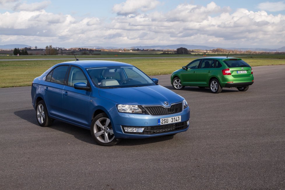 Škoda Rapid Spaceback vs. Škoda Rapid