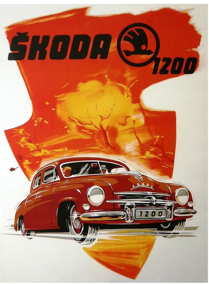 Připomeňte si historické reklamy Škoda