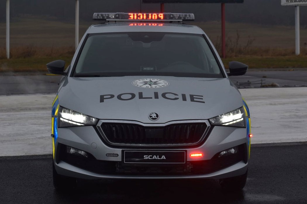 Policejní Škoda Scala