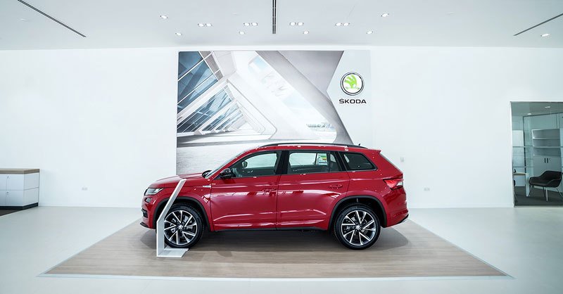 Škoda otevřela svůj největší showroom na světě