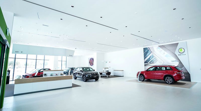 Škoda otevřela svůj největší showroom na světě