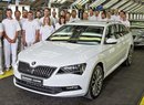 Výroba v Kvasinách: Škoda Superb Combi