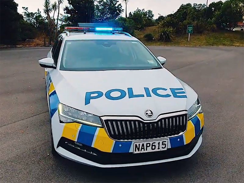 Škoda Superb pro novozélandskou policii