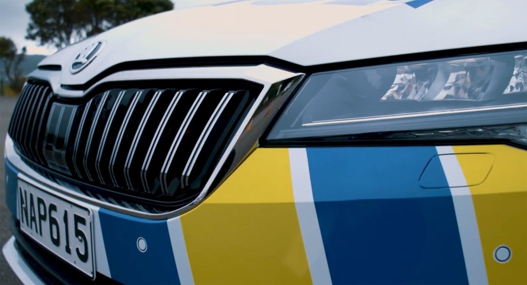 Škoda Superb pro novozélandskou policii