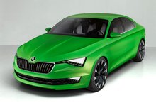 Škoda Vision C: Pětidveřové kupé je předobrazem příštího Superbu